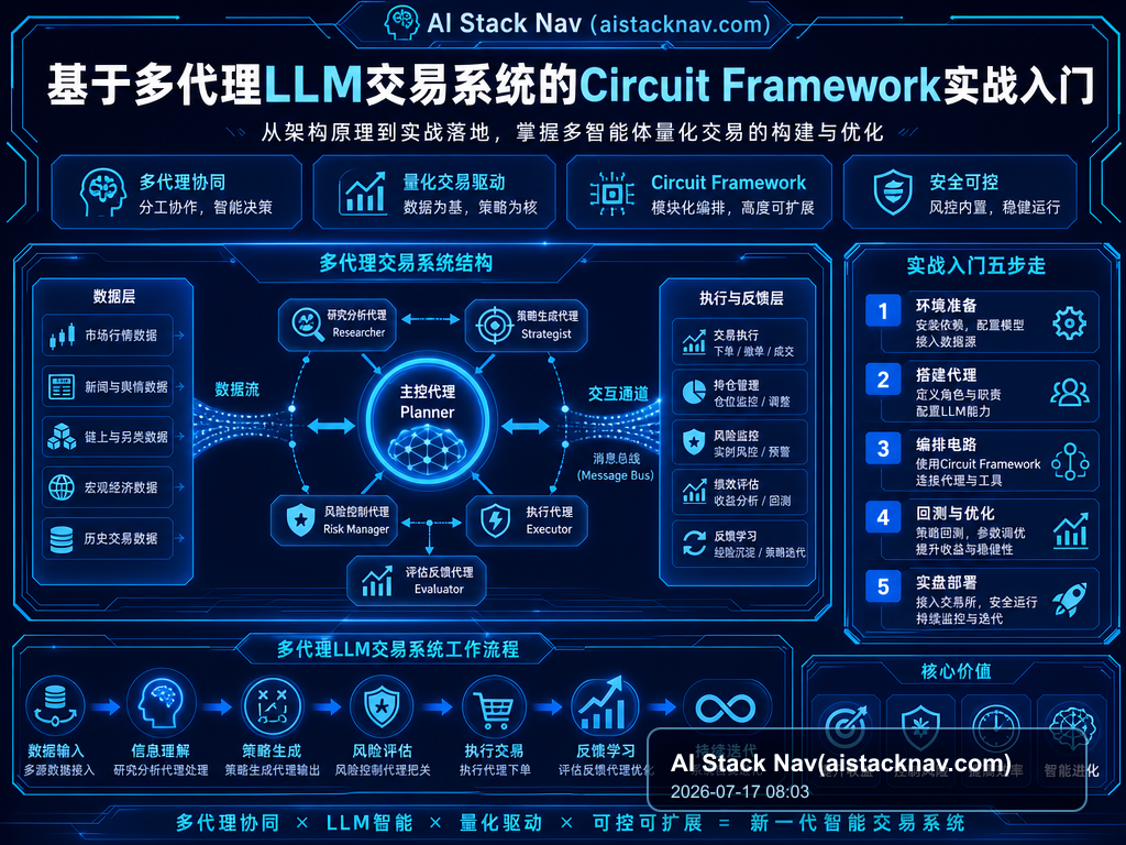 基于多代理LLM交易系统的Circuit Framework实战入门 特色图