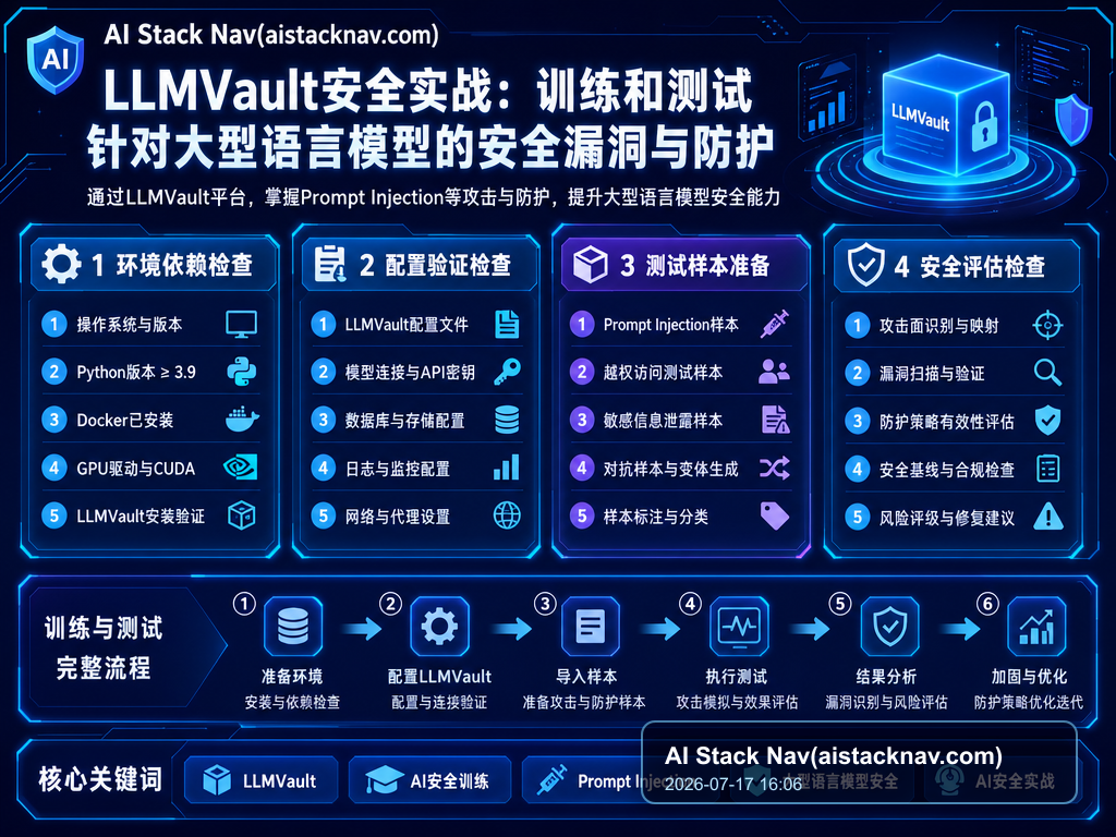 LLMVault安全实战:训练和测试针对大型语言模型的安全漏洞与防护 教程插图 2