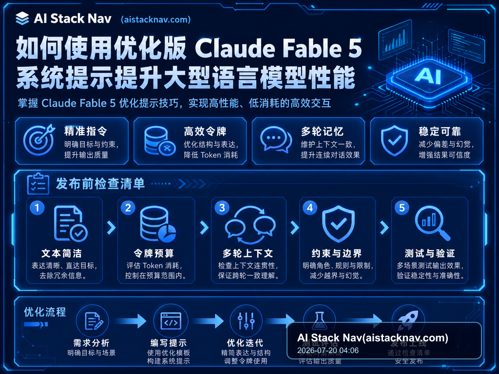 如何使用优化版 Claude Fable 5 系统提示提升大型语言模型性能 教程插图 2