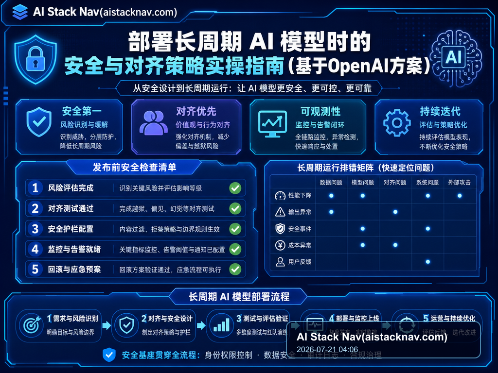 部署长周期 AI 模型时的安全与对齐策略实操指南（基于OpenAI方案） 教程插图 2