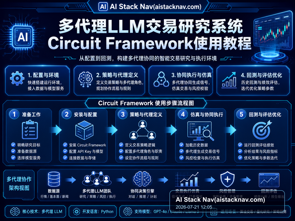 多代理LLM交易研究系统Circuit Framework使用教程 教程插图 1