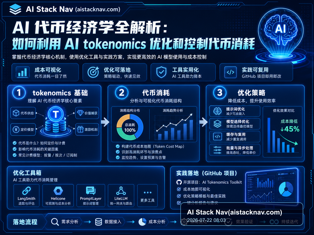 AI 代币经济学全解析：如何利用 AI tokenomics 优化和控制代币消耗 特色图