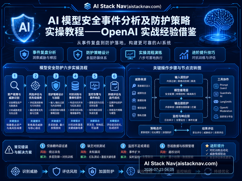 AI 模型安全事件分析及防护策略实操教程——OpenAI 实战经验借鉴 教程插图 1