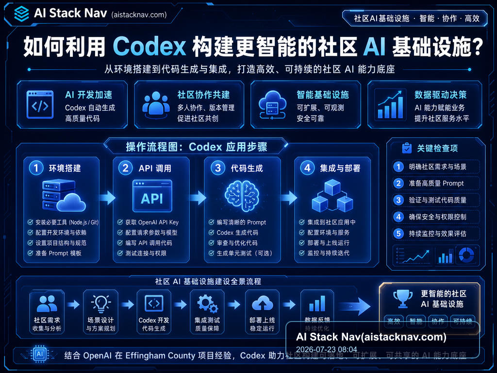 如何利用 Codex 构建更智能的社区 AI 基础设施？ 教程插图 1