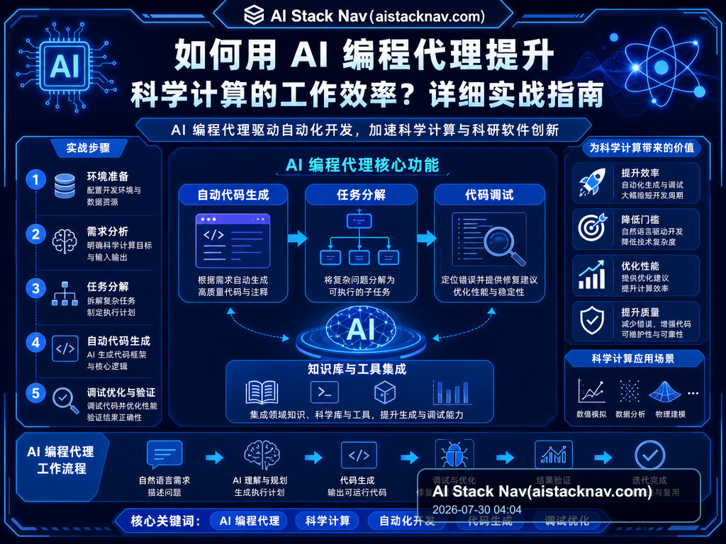 如何用 AI 编程代理提升科学计算的工作效率？详细实战指南 特色图