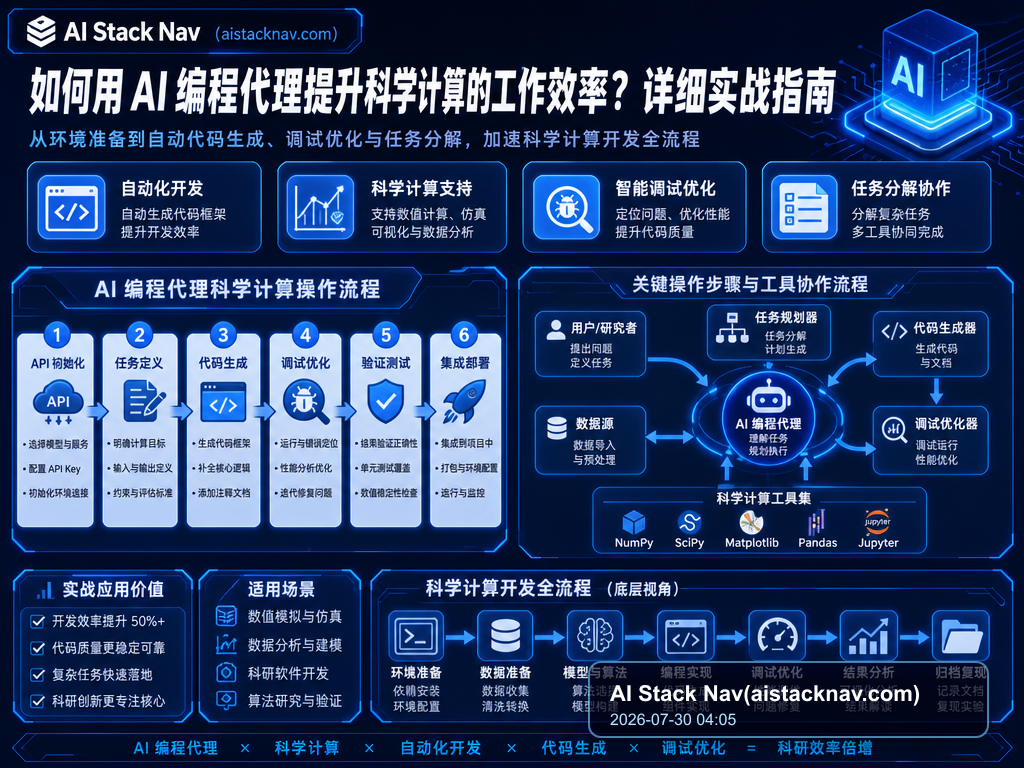 如何用 AI 编程代理提升科学计算的工作效率？详细实战指南 教程插图 1
