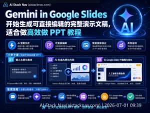Gemini在Google Slides中生成可编辑演示文稿