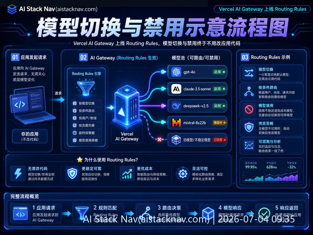 模型切换与禁用示意流程图
