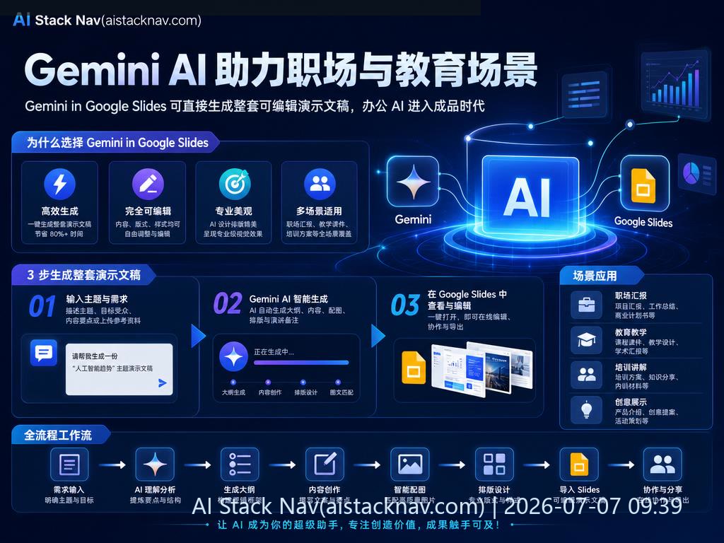 Gemini AI 助力职场与教育场景