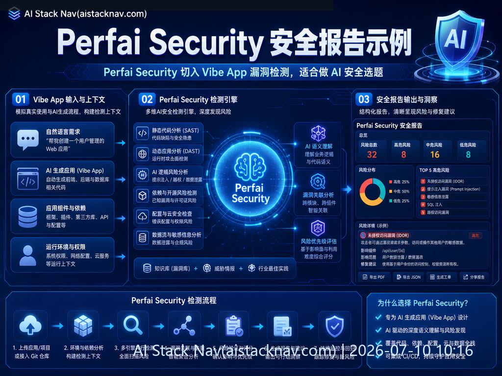 Perfai Security 安全报告示例