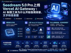 Seedream 5.0 Pro AI 制图工具科技感封面