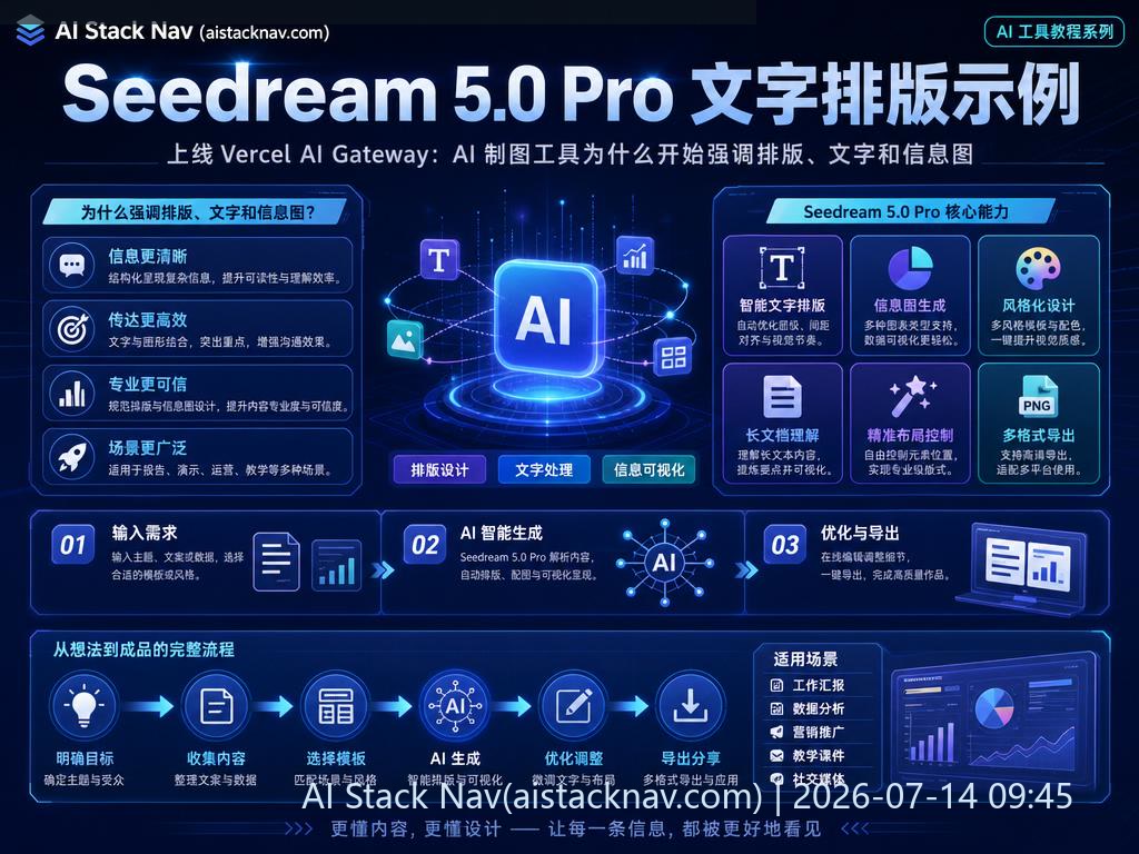 Seedream 5.0 Pro 文字排版示例