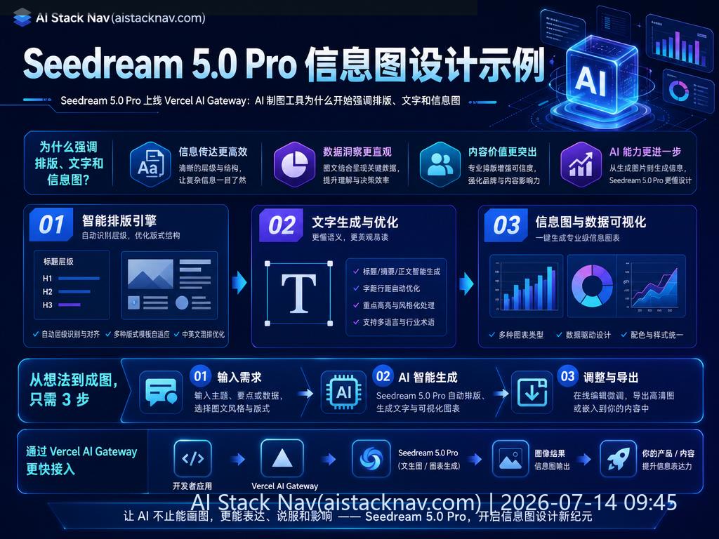 Seedream 5.0 Pro 信息图设计示例