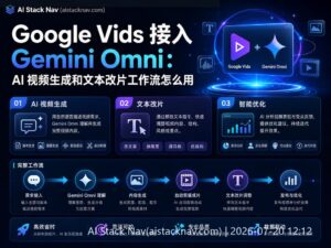 Google Vids 集成 Gemini Omni AI 视频生成