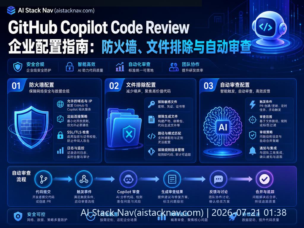 GitHub Copilot Code Review 企业配置指南封面