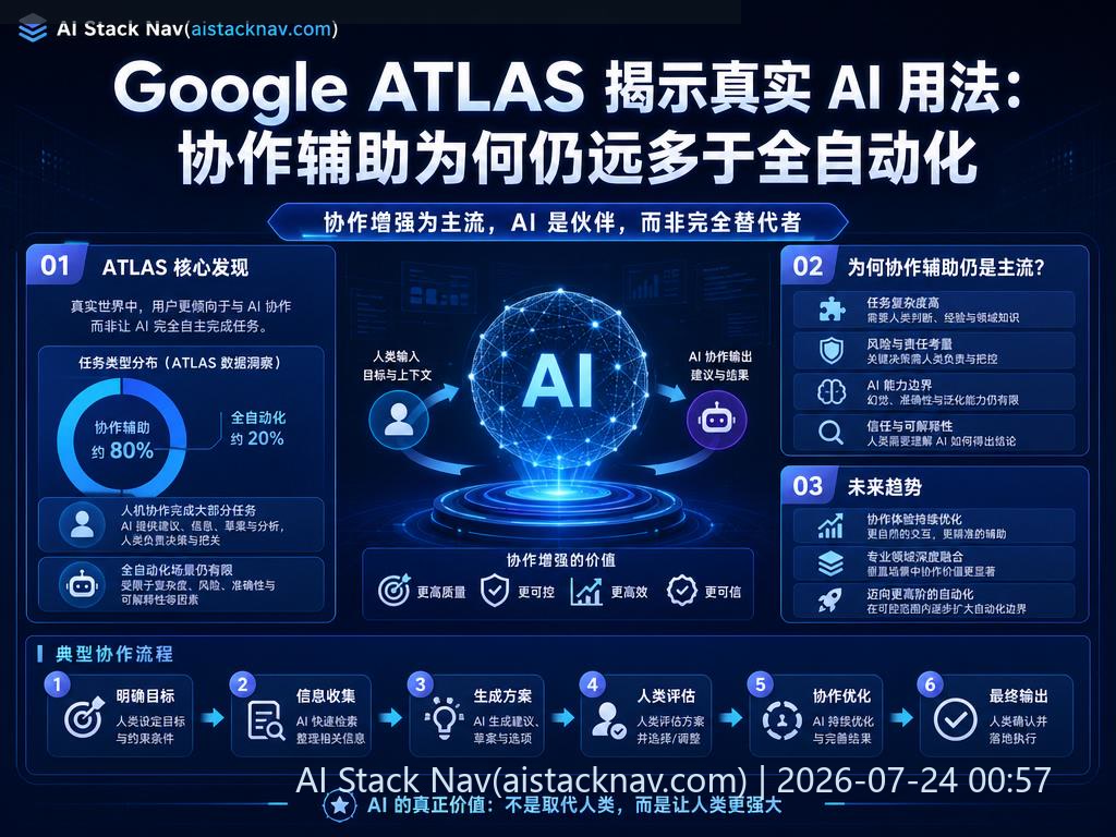 Google ATLAS AI 使用模式科技感封面