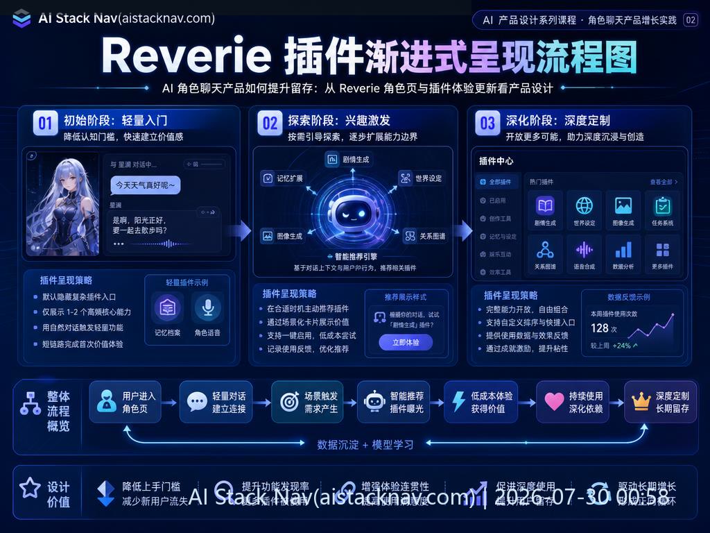 Reverie 插件渐进式呈现流程图