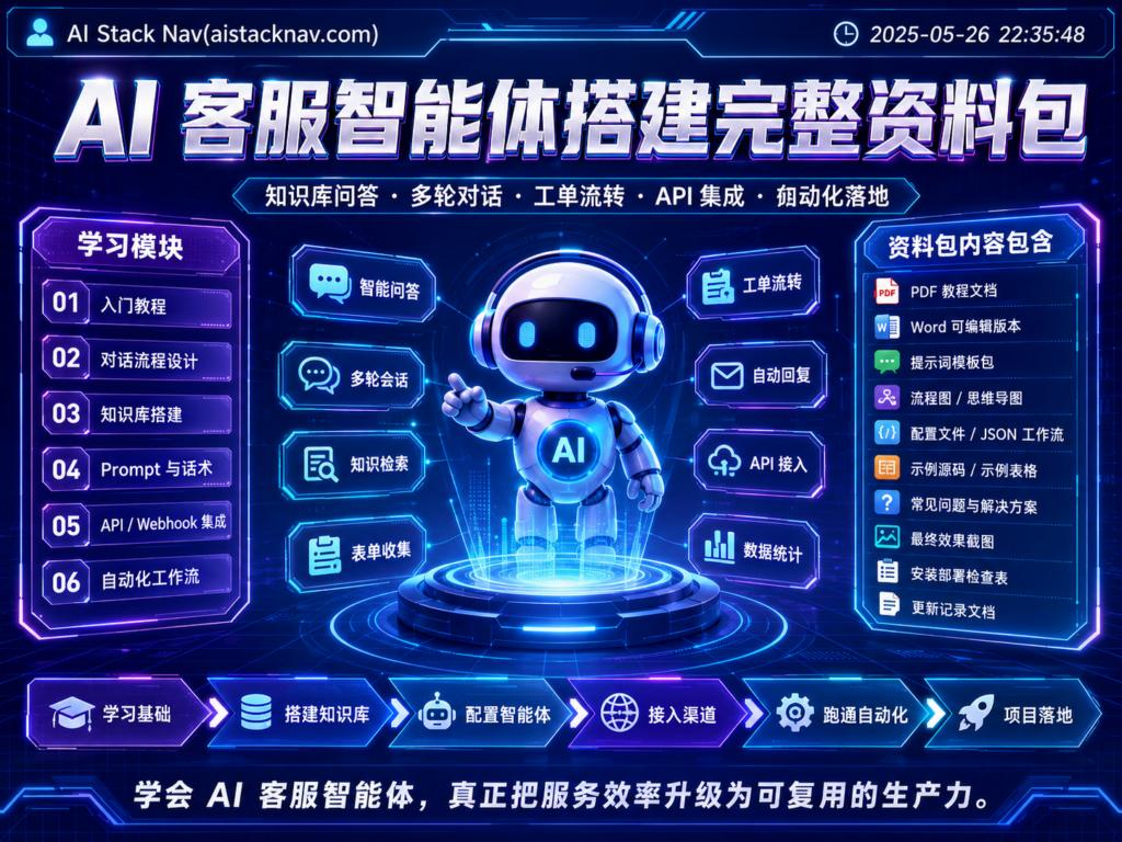 AI 客服智能体搭建完整资料包