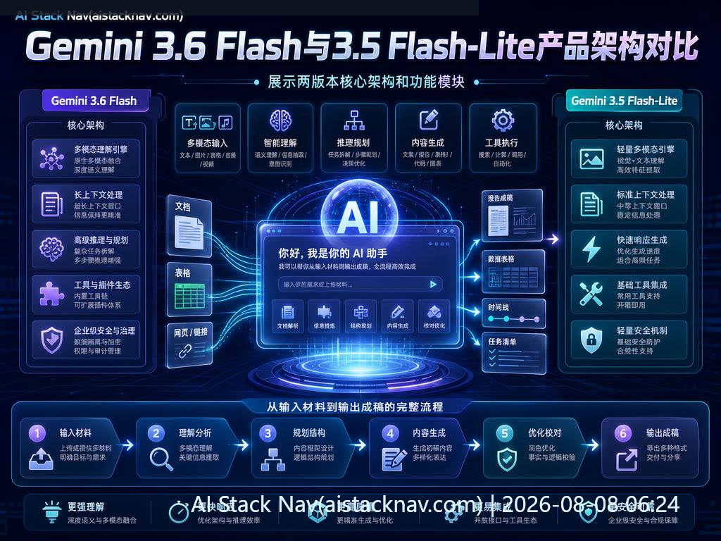 Gemini 3.6 Flash 与 3.5 Flash-Lite 实测对比封面