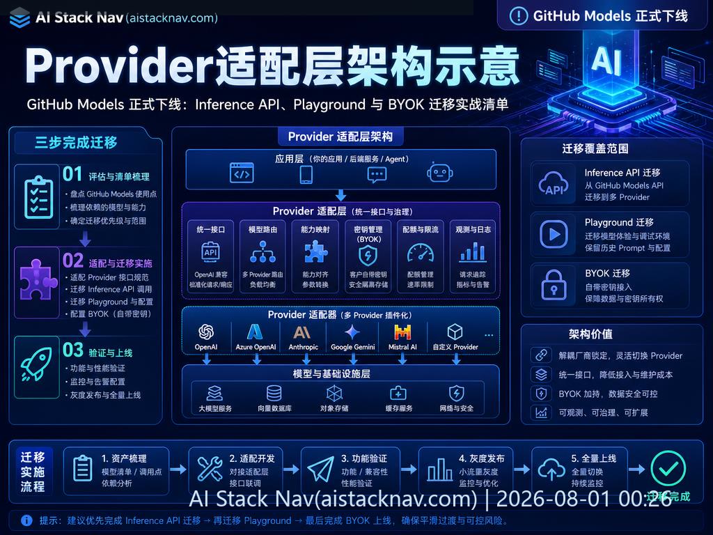Provider适配层架构示意图