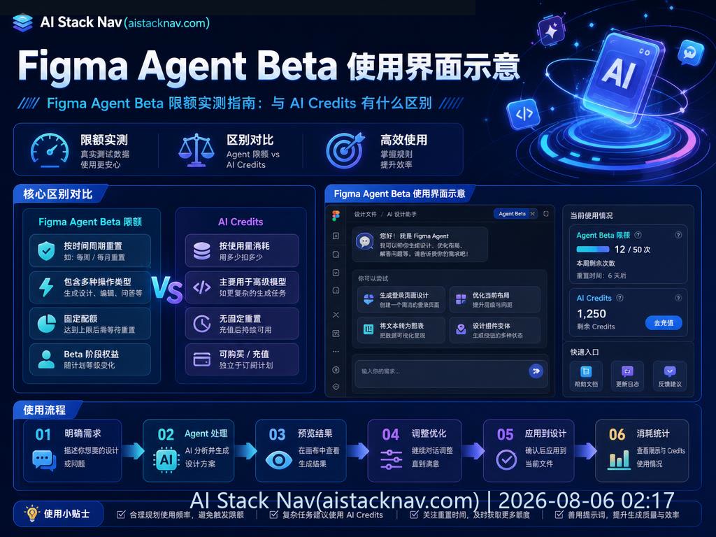 Figma Agent Beta 使用界面示意