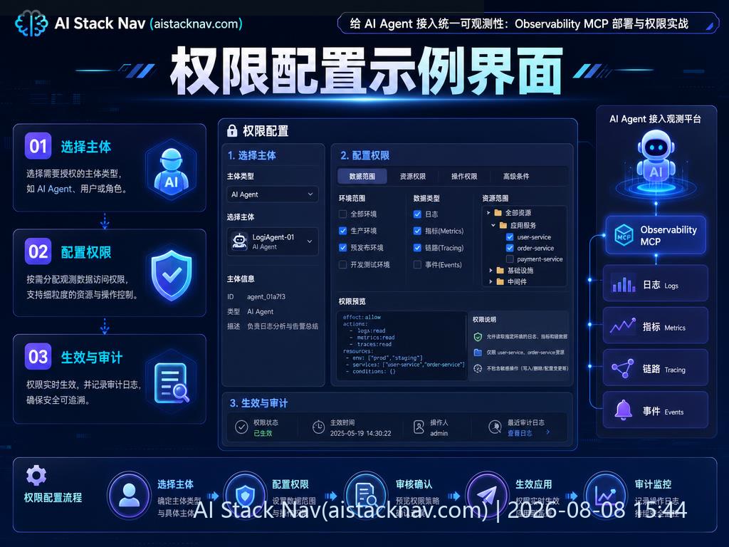 权限配置示例界面