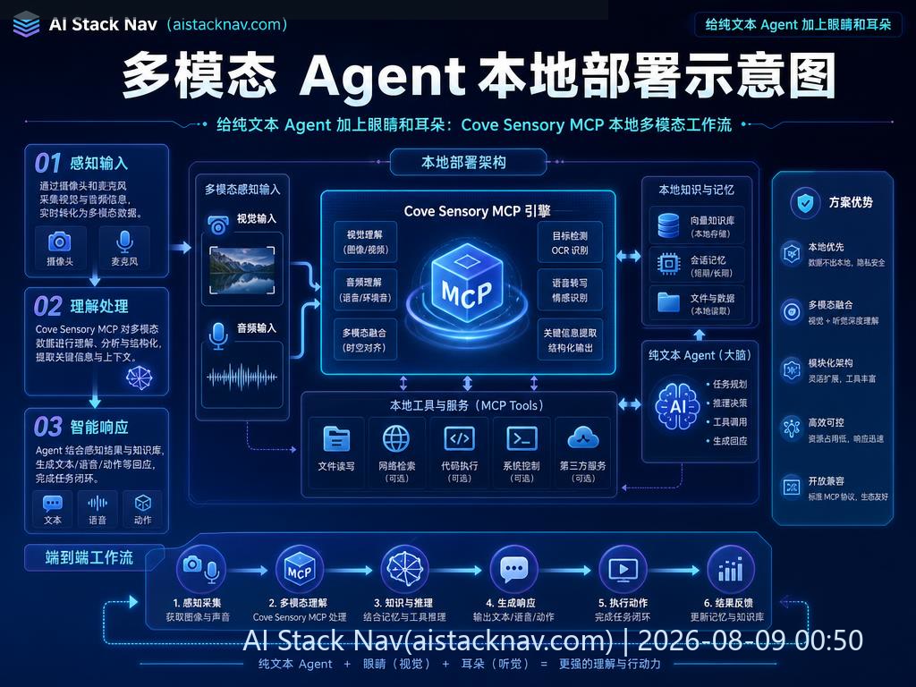 多模态 Agent 本地部署示意图