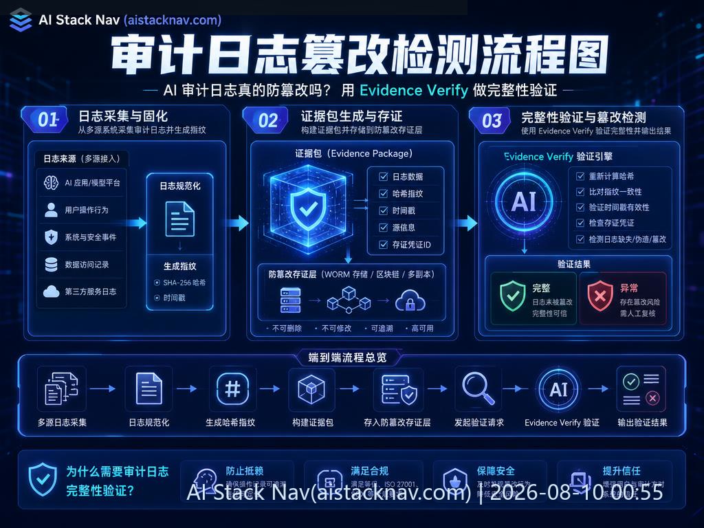 Evidence Verify 哈希链结构示意图
