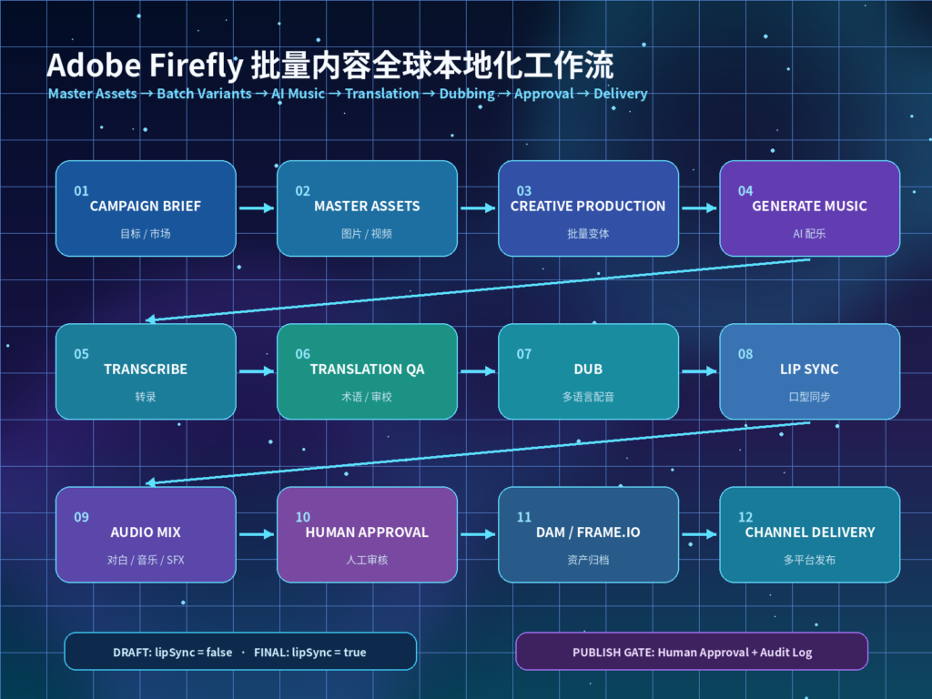 Firefly 批量内容全球本地化工作流