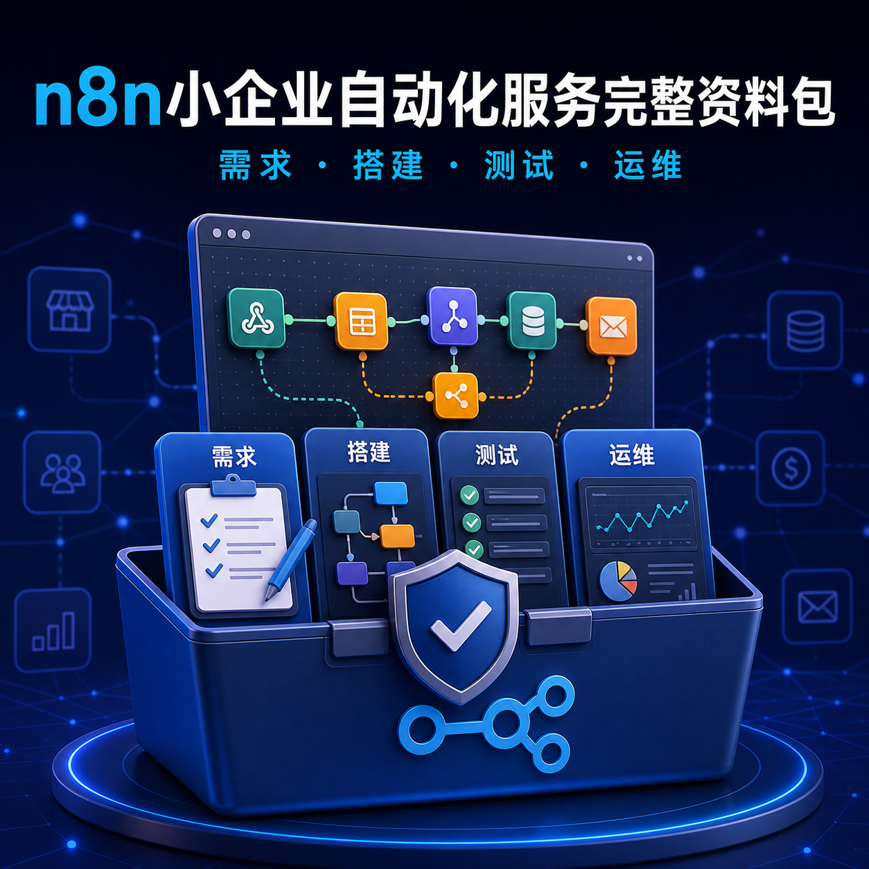 n8n小企业自动化服务完整资料包封面