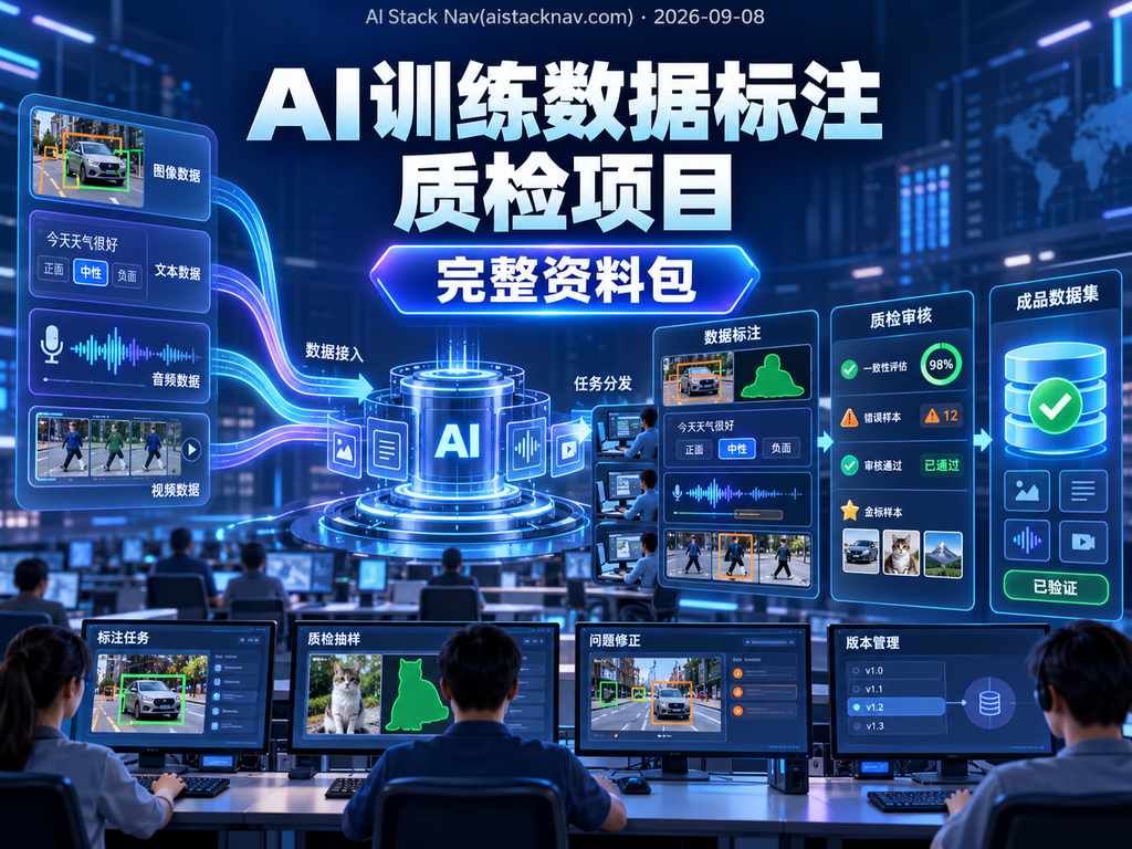 AI训练数据标注与质检项目完整资料包