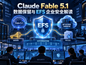 Claude Fable 5.1数据保留与EFS企业安全架构封面图