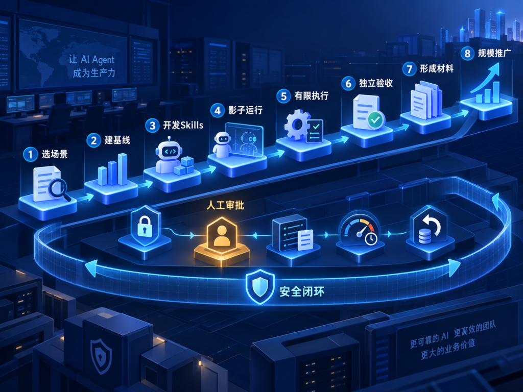 AI编程与Agent团队90天落地工作流和安全审批闭环