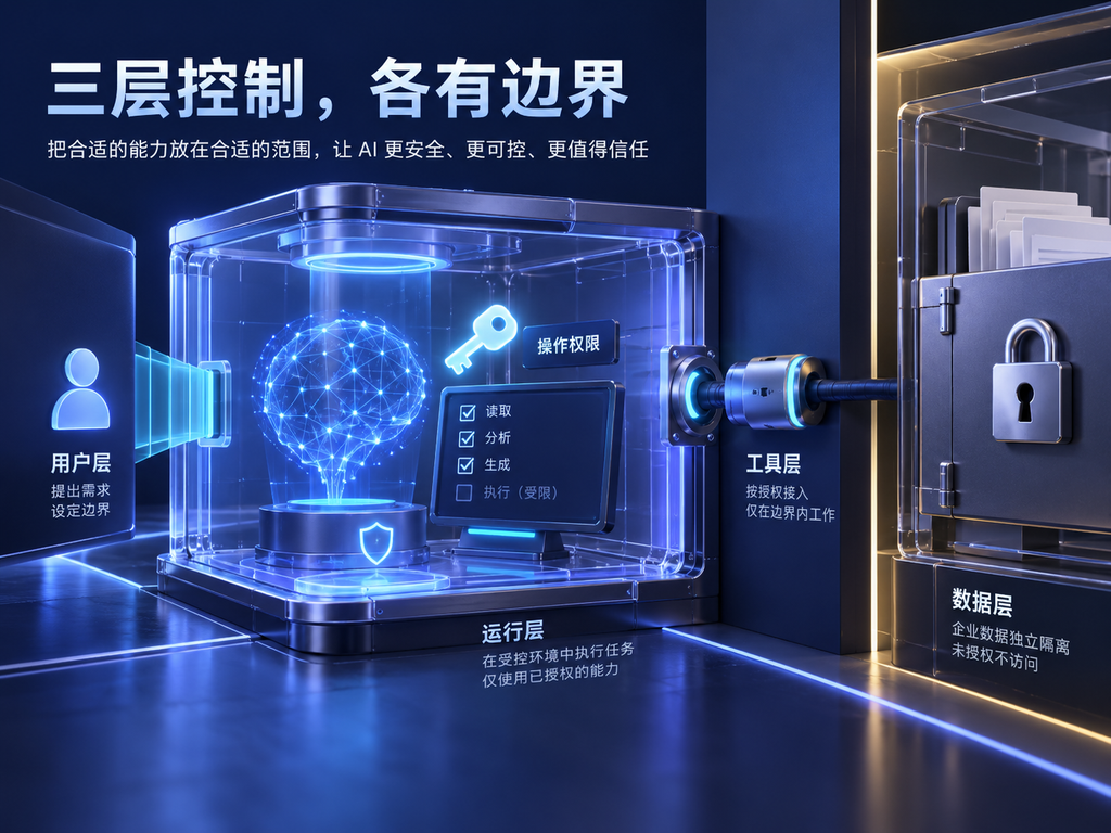 企业受管操作、MCP接入与敏感上下文不同控制对象的概念插图