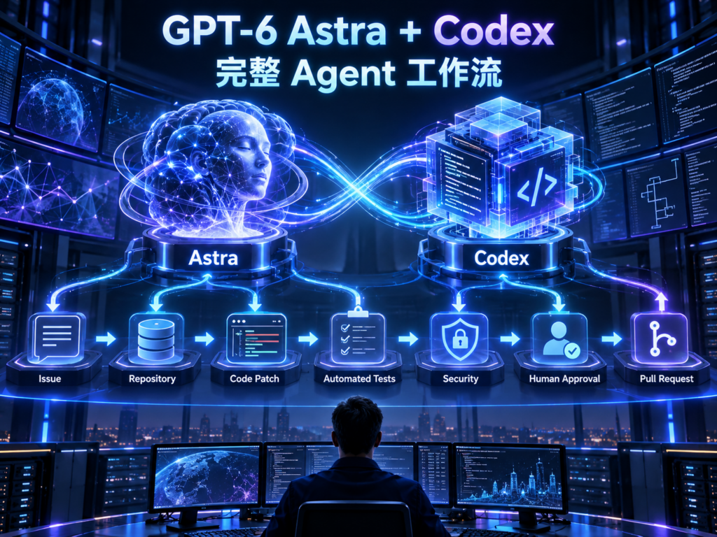 GPT-6 Astra主Agent与Codex执行Agent协同完成软件交付工作流