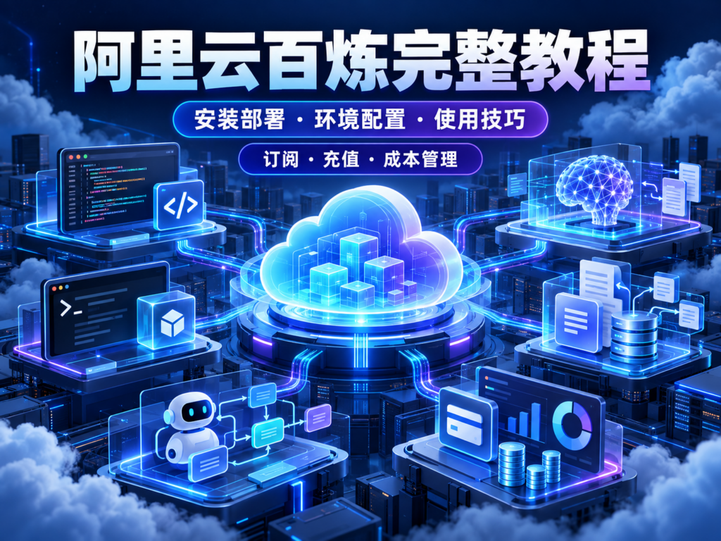 阿里云百炼安装部署、环境配置、API 调用和订阅充值完整教程