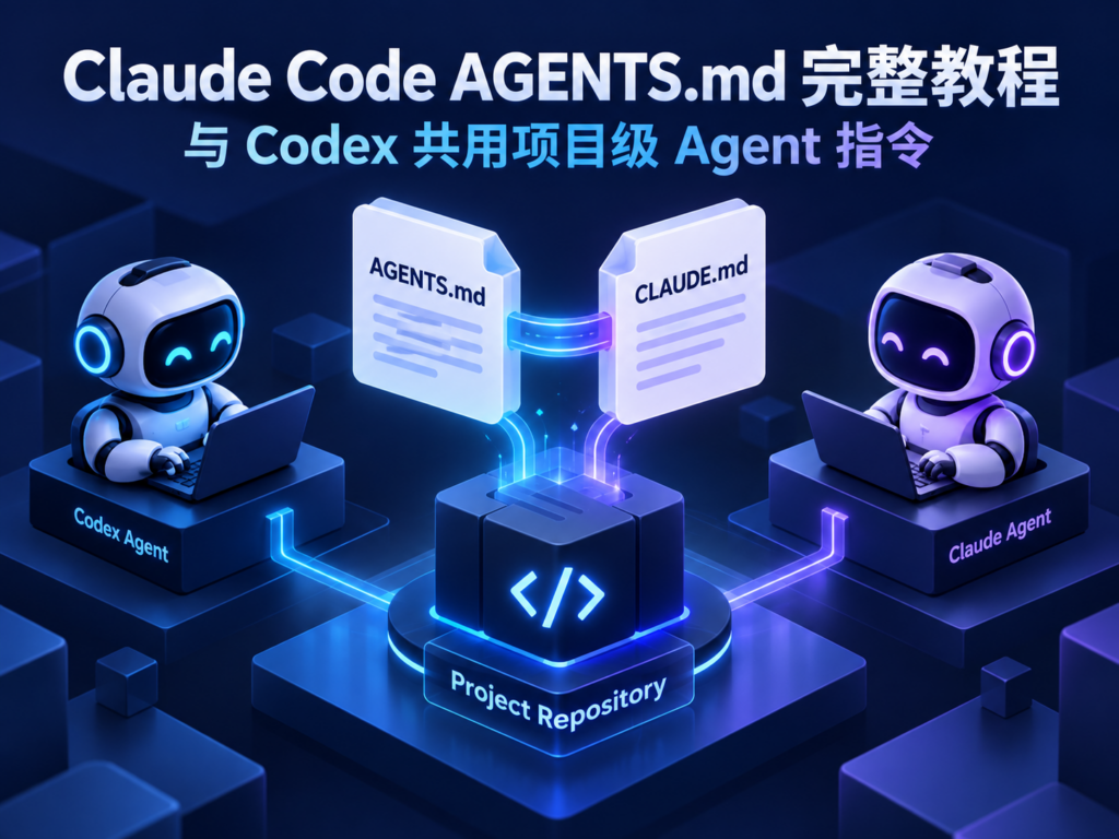 Claude Code 与 Codex 共用 AGENTS.md 项目指令
