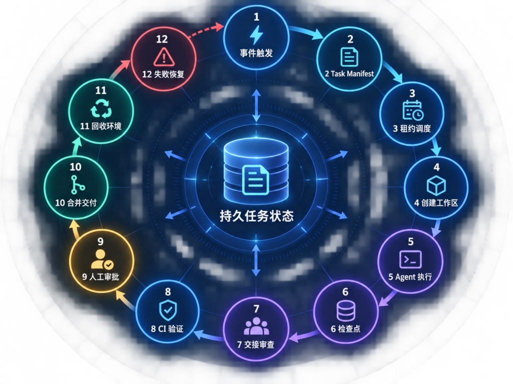 Always-on Coding Agent 可恢复执行闭环