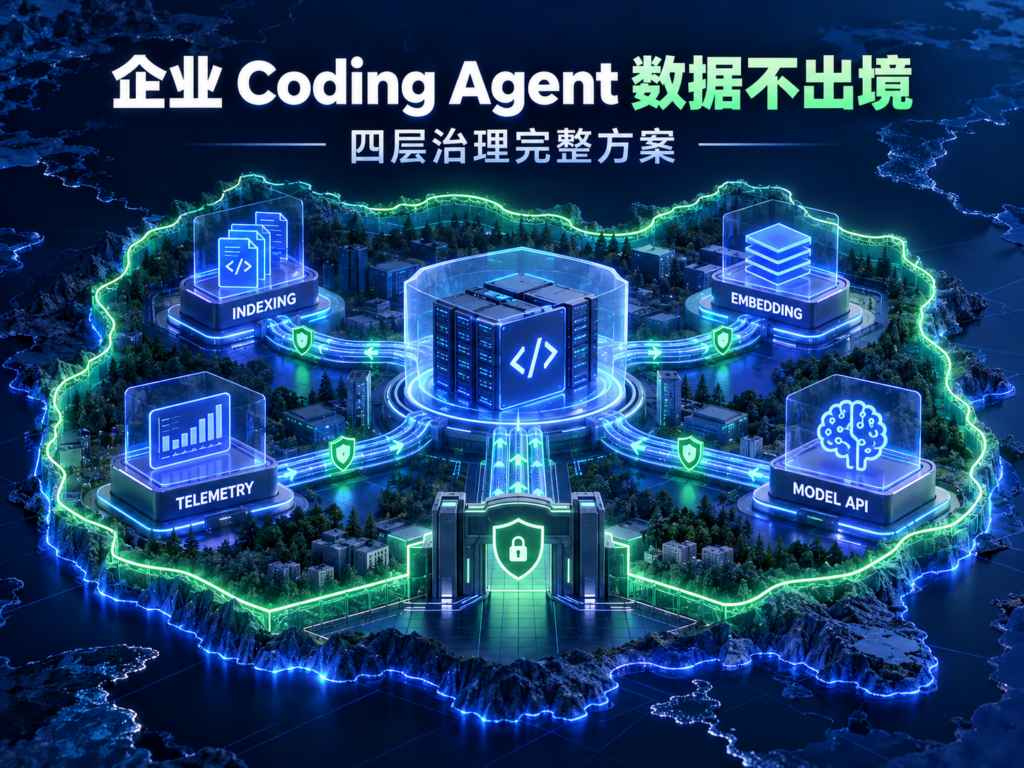 企业 Coding Agent 数据不出境四层治理完整方案