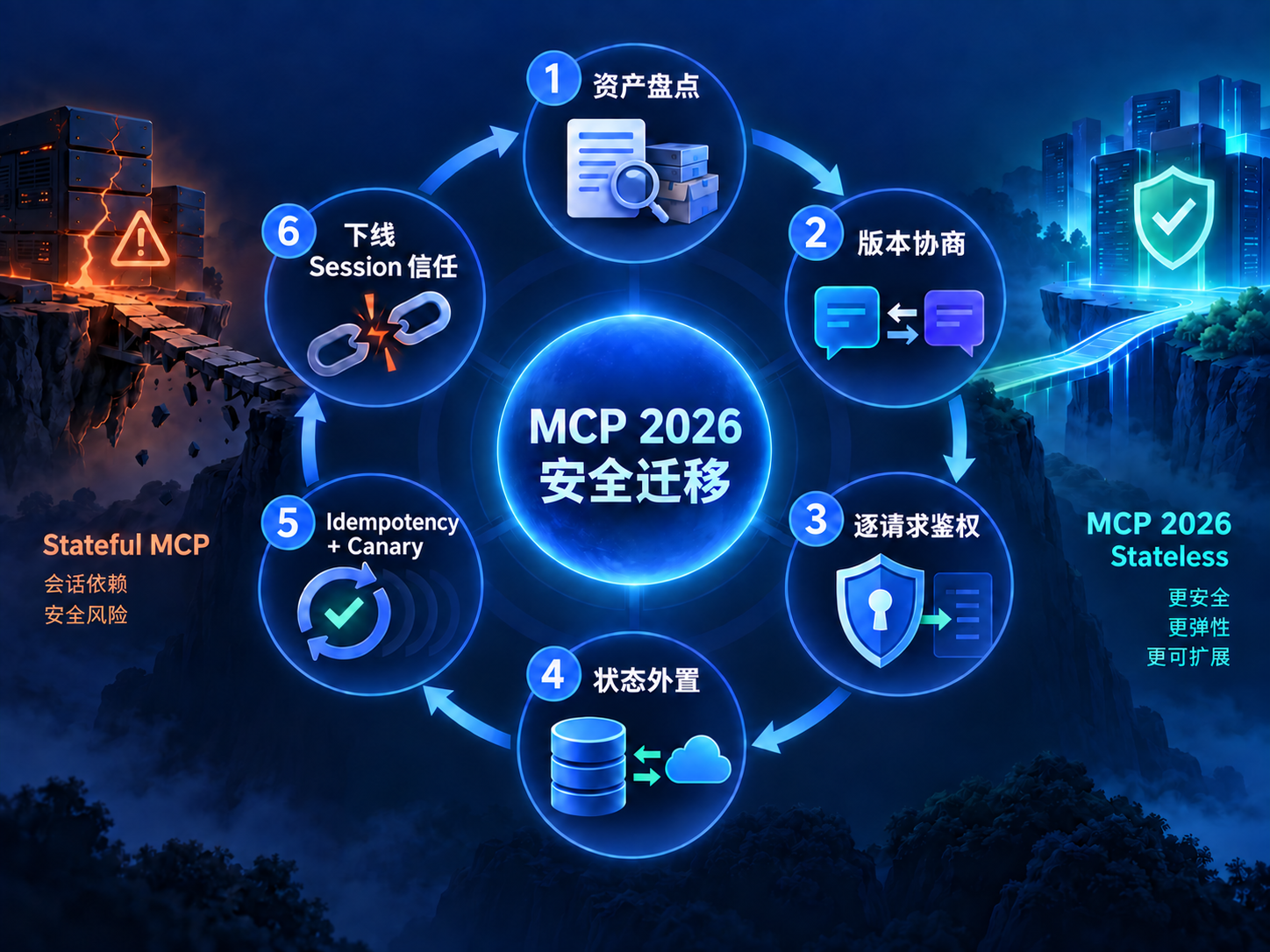 MCP 2026 Stateless 安全迁移十二步工作流