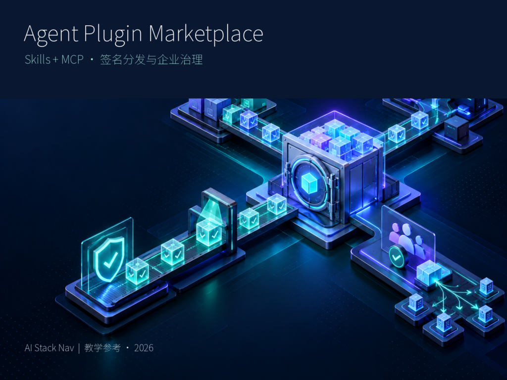 Agent Plugin Marketplace 教程封面：Skills 与 MCP 企业治理